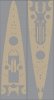 Pontos 35012WD1 DKM Scharnhorst Wooden Deck set Type 1 (1:350)